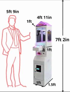 claw machine rental