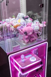Pink Medium Claw Machine Girls Package