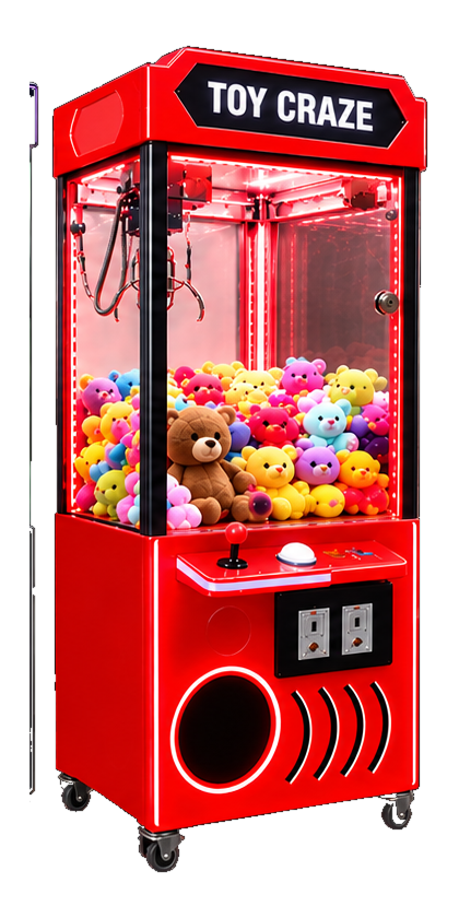 Big Red Claw Machine